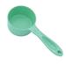 Plastic Pet Food Scoop Measuring Cups and Spoons for Dog Cat and Bird Food Size M (Green)