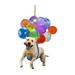 AZZAKVG Pendant Light Led Lights Gifts Dog Pendant Bostons Terriers Dog Fly With Bubbles Car Hanging Ornament For Men