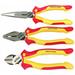 1PK Wiha 32981 Insulated Industrial Pliers and Cutters 3 Piece Set