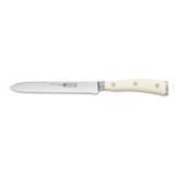 Wusthof Classic Ikon 5-Inch Serrated Utility Knife Creme