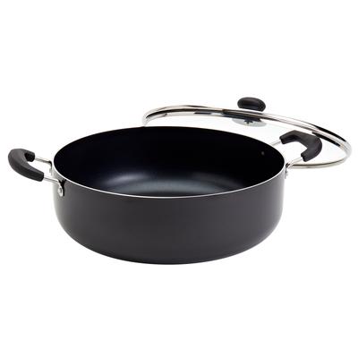 Infuse 10.5qt Non-Stick Aluminum Family Cooker - Black