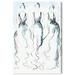 Wynwood Studio Canvas Pose Fashion and Glam Dress Wall Art Canvas Print White 24x36