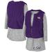 Girls Toddler Colosseum Purple LSU Tigers Meowing Vest & Dress Set