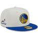 Men's New Era x Staple Cream/Royal Golden State Warriors NBA Two-Tone 59FIFTY Fitted Hat