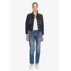 Bequeme Jeans LE TEMPS DES CERISES, Damen, Gr. 33, US-Größen, blau, 89% Baumwolle, 11% Elasthan, casual, Jeans, in lockerem Regular-Schnitt