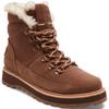 Winterboots ROXY "SADIE II BOOT", Damen, Gr. 36, braun (chocolate), Leder, sportlich, Schuhe Snowboots, Snowboots, Winterstiefel, Winterschuhe, gefüttert