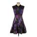 Rebecca Taylor Casual Dress: Purple Dresses - Women's Size 2