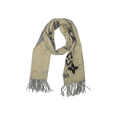 Louis Vuitton Noir Gris Ombre Reykjavik Cashmere Scarf Louis Vuitton