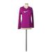 Nike Active T-Shirt: Purple Activewear - Women's Size Large