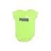 Puma Short Sleeve Onesie: Green Bottoms - Size 3-6 Month
