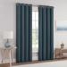 Eclipse Polyester Blackout Curtain Panel Polyester in Green/Blue | 84 H x 50 W in | Wayfair 28628204184