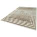 White 134 x 95 x 0.4 in Area Rug - Lofy Soho Oriental Machine Woven Rectangle 7'10" x 11'2" Viscose Area Rug in Beige Viscose | Wayfair