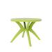 Ebern Designs Denasia 37.8 L x 37.8 W Outdoor Table Plastic in Green | 27.6 H x 37.8 W x 37.8 D in | Wayfair 970A419255AA450DBB9AB6B433173710