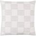 Hokku Designs Ilrich Plaid Cotton Throw Pillow Polyester/Polyfill in White | 20 H x 18 W in | Wayfair 93F5EE5343AB493B87BB709EDD8804EB