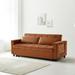 Latitude Run® 58.26" Square Arm Sofa Bed Polyester in Brown | 31.49 H x 58.26 W x 37.99 D in | Wayfair 4DA9934BA54B47A2A99BB4A34B3B54DD