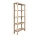 Worlds Away Corbin 80.25" H x 35.5" W Etagere Bookcase Wood in Brown | 80.25 H x 35.5 W x 14 D in | Wayfair CORBIN CO