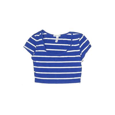 Ambiance Apparel Short Sleeve Top Blue Tops - Kids Girl's Size Small