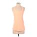 Under Armour Active Tank Top: Orange Activewear - Women's Size X-Small