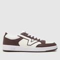 Vans lowland cc jmp r trainers in brown & white