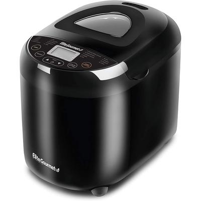 Programmable Bread Maker Machine 3 Loaf Sizes, 19 Menu Functions Gluten Free White Wheat Rye French and more, 2 Lbs