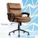 Click365 Transform 2.0 Extra Comfort Ergonomic Mid Back Desk Chair, with Padded armrests, Adjustable-Height, 360-Degree Swivel