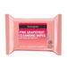 Neutrogena Oil-Free Facial Cleansing Makeup Wipes With Pink Grapefruit Disposable & Pre-Moistened Daily Acne Face Towelettes To Remove Dirt Oil & Makeup For Acne Prone Skin 25 Ct