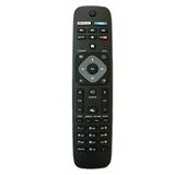 New TV Remote Control For All Philips LCD LED Smart TV Netflix Vudu Youtube Black Color 1 Piece