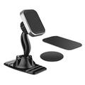 Magnetic Phone Holder Car Dash Board Universal Magnet Smartphone Holders Mobile Phone Stand Mount Car Accessories (Grey Stripe)