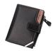 Fashion Men s Solid Color Long Leather Retro Vintage Style Card Bag Wallet Note 8 Phone Case Wallet Note 10 plus Case Wallet Extra Large Wallets for Women Nylon Wallets for Men Billfold Wallet for Men