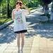 Sanrios Kawaii Anime Hello Kitty Cute Cartoon Short-sleeved T-shirt Women s Summer Cotton Loose All-Match Top Birthday Gift