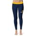 Women's Vive La Fete Navy/Gold Tennessee Chattanooga Mocs Solid Design Yoga Leggings