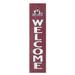New Mexico State Aggies 12'' x 48'' Welcome Outdoor Leaner