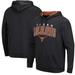 Men's Colosseum Black Texas Longhorns Resistance Pullover Hoodie