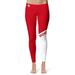 Women's Vive La Fete Red/White Houston Cougars Color Block Yoga Leggings