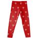 Toddler Girls Vive La Fete Red Radford Highlanders All Over Print Leggings