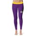 Women's Vive La Fete Purple/Gold Prairie View A&M Panthers Solid Design Yoga Leggings