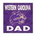 Western Carolina Catamounts 10'' x Dad Plaque