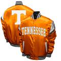 Men's Franchise Club Tennessee Orange Volunteers Power Satin Full-Snap Jacket