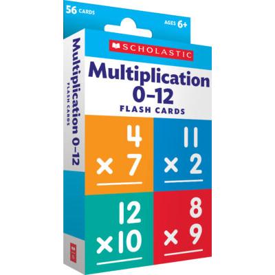 Flash Cards: Multiplication 0 - 12