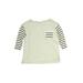 Crewcuts Short Sleeve T-Shirt: Gray Tops - Kids Girl's Size 14