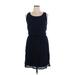 AB Studio Casual Dress: Blue Dresses - Women's Size X-Large