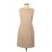 Body By Victoria Casual Dress: Tan Dresses - Women's Size 8