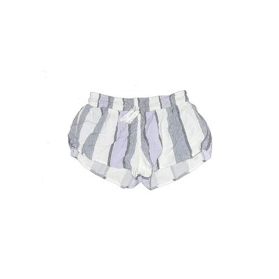 Ocean Drive Clothing Co. Shorts: Gray Stripes Bottoms - Kids Girl's Size Small - Light Wash