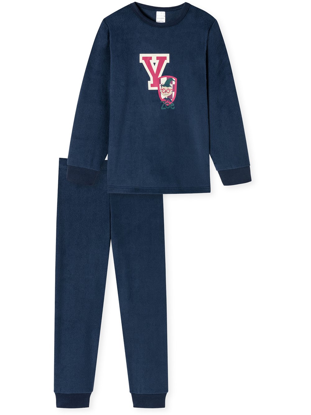 Schiesser Pyjama Mädchen marine, 128 Image