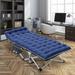 DoCred Oversized Folding Camping Bed, Portable Sleeping Bed Cot - 75"x28"x14"