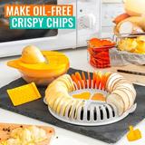 Crisp Ever- Homemade Potato Chips Microwave Tray