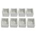 1 Inch Blind Brackets White Profile Box Mounting Bracket Window Blinds Headrail Bracket (8)