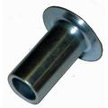 X 1/4 (DF11-8-ST) Steel Semi-Tubular Rivet With A 5/16 Diameter Oval Head - Zinc Finish (Pack Of 100)