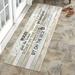 Indoor And Outdoor Multicolor Coastal Runner Rug For The Porch - 22 X 72