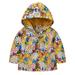 Frostluinai Savings Clearance 2023! Toddler Boys Girls Raincoat 2023 Toddler Kids Baby Grils Boys Outdoor Jacket Zipper Hooded Windproof Coat Waterproof Windbreaker Outwear Coat